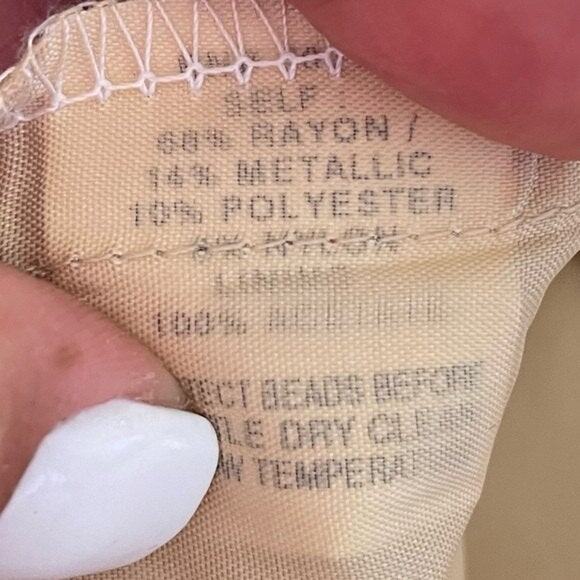 DAVID MEISTER Womens Strapless Embellished Evening Cocktail Mini Dress Size 8 - Picture 11 of 11